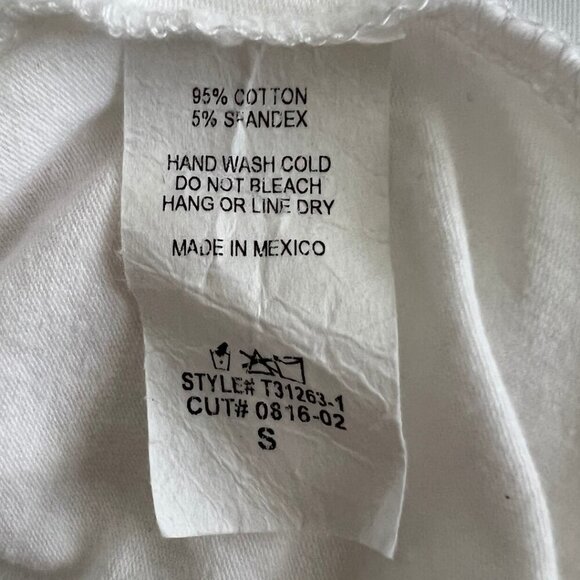 January 7 Rodeo Cowboy Western Cropped Baby Tee - Picture 5 of 5